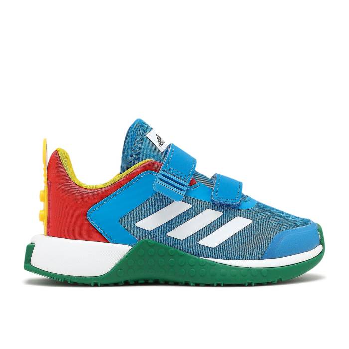 アディダス Adidas 【 Lego X Sport Infant 'Shock Blue' Infant Shock Blue/Cloud White/Red 】 キッズ ベビー マタニティ ベビーファッション 靴 スニーカー ベビー ショック 青色 ブルー 白色 ホワイト Red 赤・レ