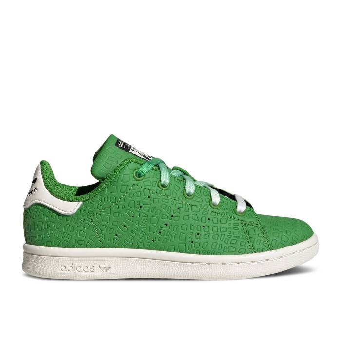 楽天スニケスアディダス Adidas 【 Toy Story X Stan Smith J 'Rex The Dinosaur' Youth Off White/Pantone/Core Black 】 キッズ ベビー マタニティ キッズファッション 靴 スニーカー ジュニア キッズ 白色 ホワイト コア 黒色 ブ