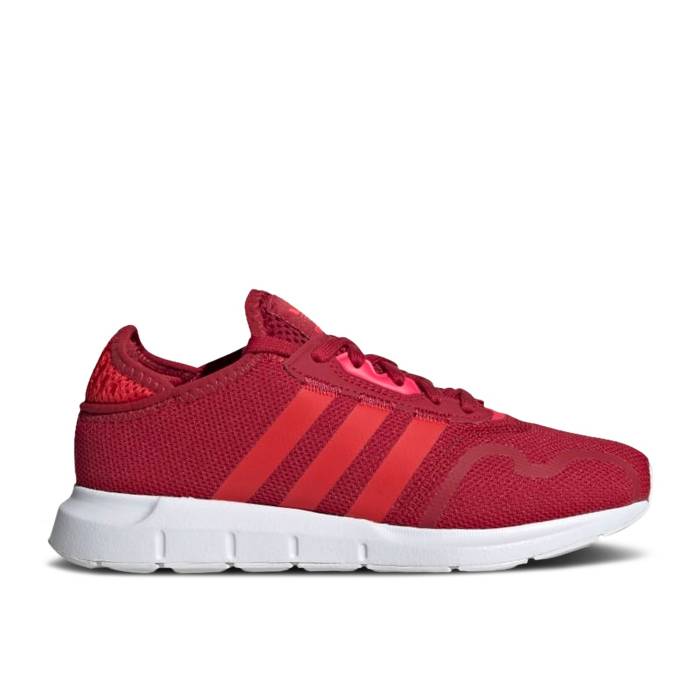 アディダス Adidas 【 Swift Run X J 'Team Victory Red' Youth Team Victory Red/Vivid Red/Solar Red 】 Swift ラン Victory ビクトリー キッズ ベビー マタニティ キッズファッション 靴 スニーカー ジュニア キッズ Team