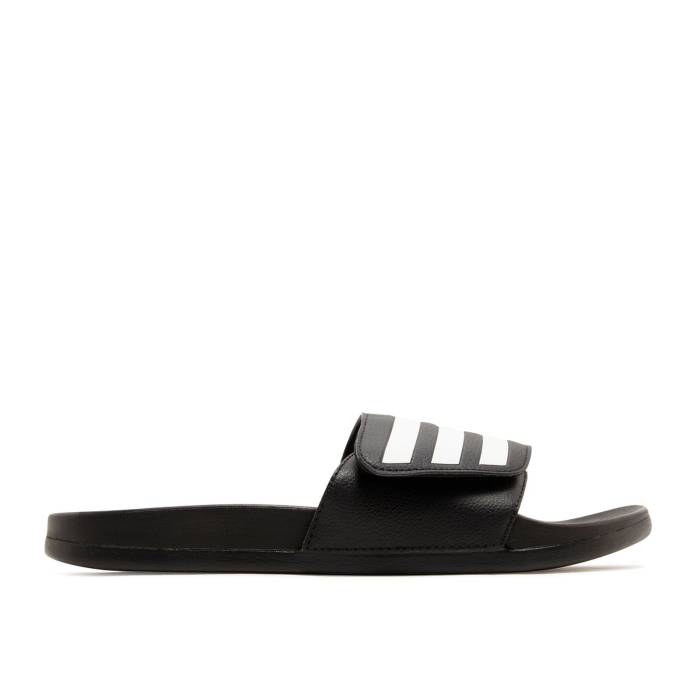 アディダス Adidas 【 Adilette Comfort Adjustable Slide 'Black White' Men Core Black/Footwear White/Core Black 】 アディレッタ Slide サンダル 靴 メンズ靴 サンダル その他 メンズ コア 黒色 ブラック 白色 ホワイト