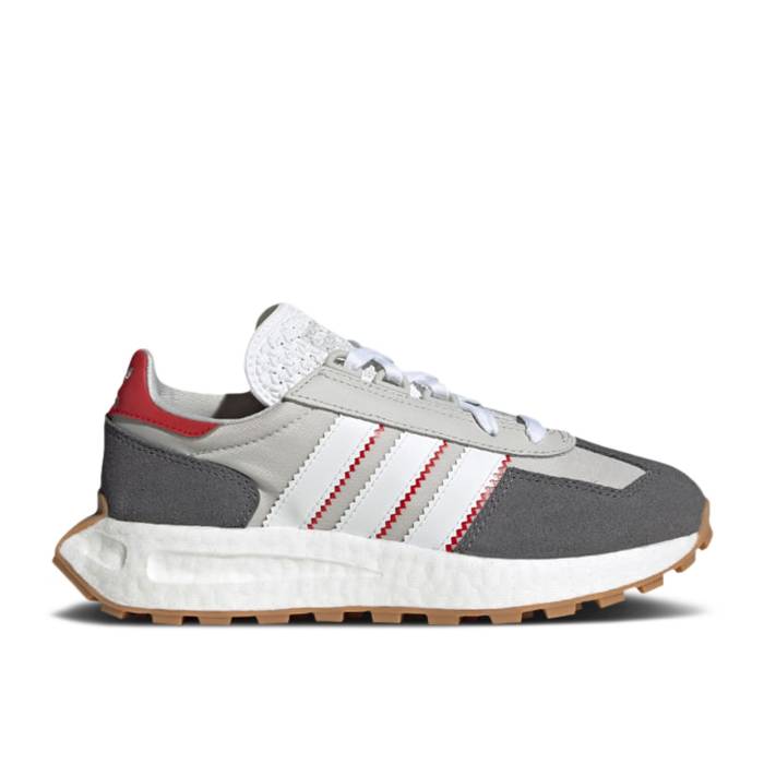ǥ Adidas  Retropy E5 J 'Grey Cloud White' Youth Grey One/Cloud Wh...