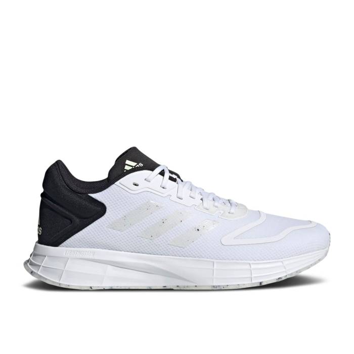 アディダス Adidas 【 Duramo Sl 2.0 'White Black' Men Cloud White/Cloud White/Almost Lime 】 靴 メンズ靴 スニーカー メンズ 白色 ホワイト ライム