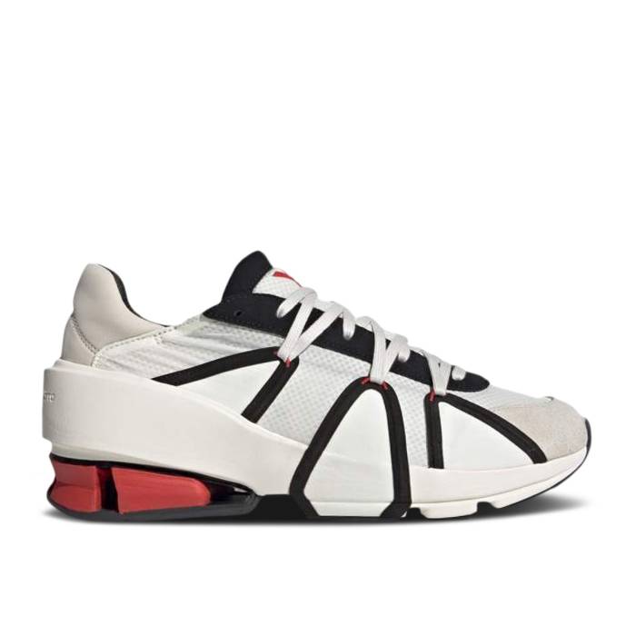 アディダス Adidas 【 Y-3 Sukui 3 'Off White Black' Men Off White/Black/Red 】 白色 ホワイト 靴 メンズ靴 スニーカー メンズ 白色 ホワイト 黒色 ブラック Red 赤・レッド
