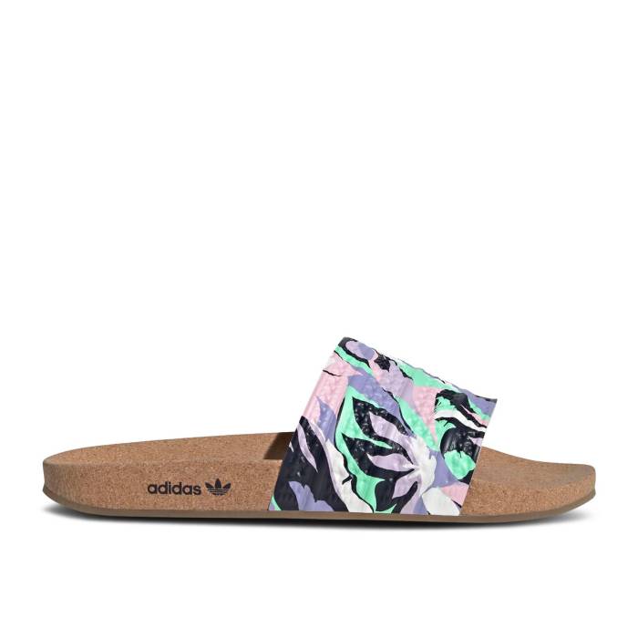 アディダス Adidas 【 Adilette Slide 'Cork - Floral' Men 】 アディレッタ Slide サンダル 靴 メンズ靴 サンダル その他 メンズ