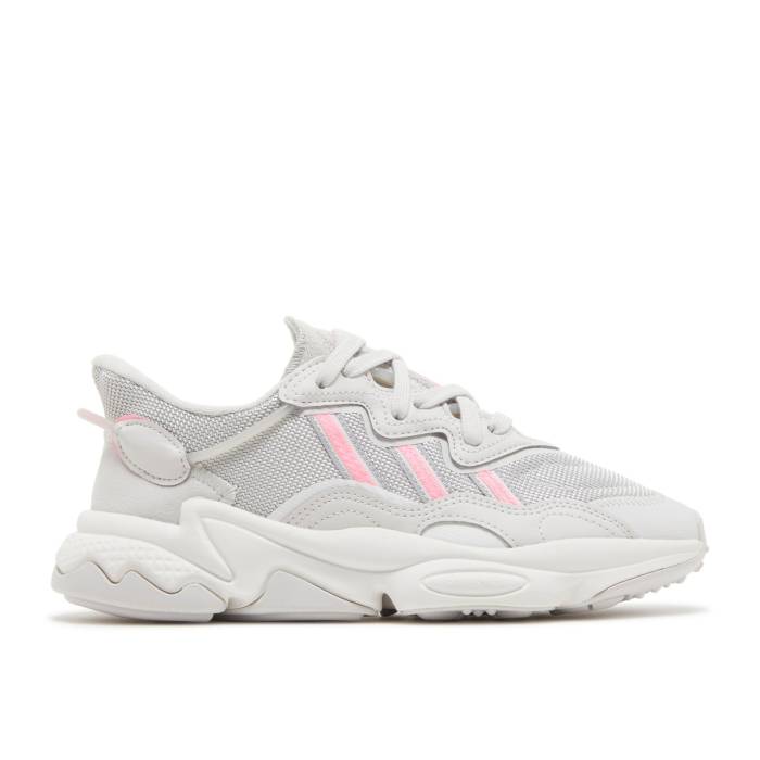 ǥ Adidas  Ozweego J 'Grey Beam Pink' Youth Grey One/Crystal White...