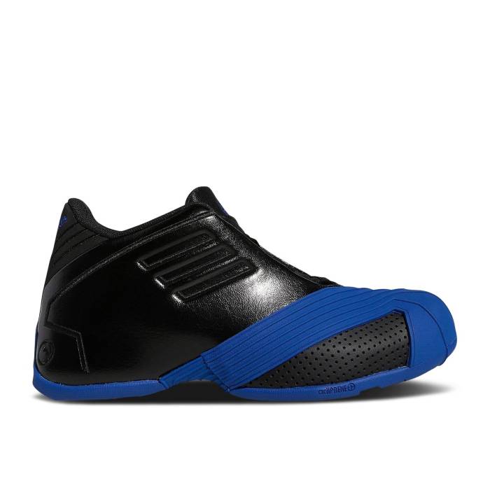楽天スニケスアディダス Adidas 【 T-Mac 1 Retro J 'Orlando Away' 2022 Youth Core Black/Royal Blue/Core Black 】 レトロ キッズ ベビー マタニティ キッズファッション 靴 スニーカー ジュニア キッズ コア 黒色 ブラック 青