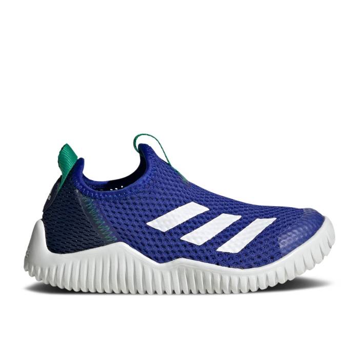 楽天スニケスアディダス Adidas 【 Rapidazen J 'Lucid Blue White' Youth Lucid Blue/Cloud White/Dark Blue 】 青色 ブルー キッズ ベビー マタニティ キッズファッション 靴 スニーカー ジュニア キッズ 青色 ブルー 白色 ホワ
