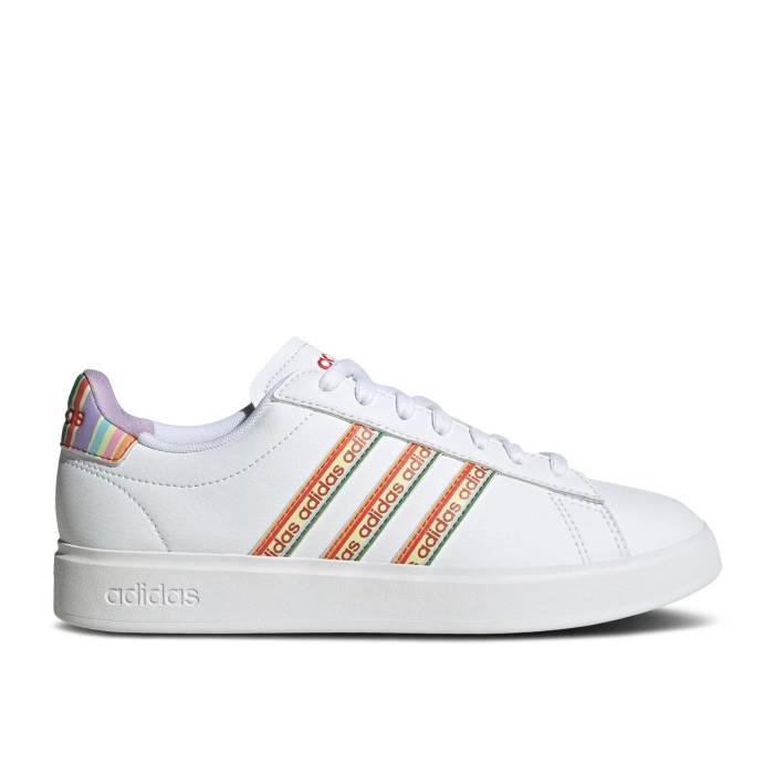 ǥ Adidas  Wmns Grand Court 2.0 'Multi-Color Stripes' Women Cloud ...