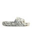 アディダス Adidas 【 Adilette 22 Slides 'Wonder White Grey' Men Wonder White/Grey Three/Core Bla..