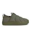 アディダス Adidas 【 Puffylette 360 J 'Olive Strata' Youth Olive Strata/Olive Strata/Cloud White 】 キッズ ベビー マタニティ キッズファッション 靴 スニーカー ジュニア キッズ olive オリーブ 白色 ホワイト(4)