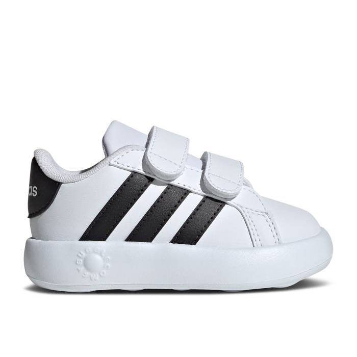 ǥ Adidas  Grand Court 2.0 I 'White Black' Infant Cloud White/Core...