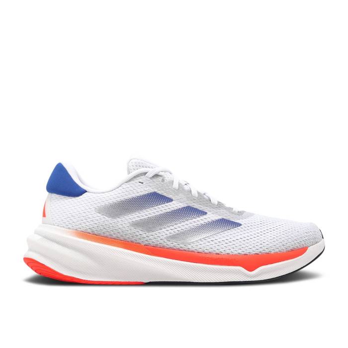 アディダス Adidas 【 Supernova Stride 'White Royal Solar Red' Men Cloud White/Royal Blue/Solar Red 】 スーパーノバ・ノヴァ 靴 メンズ靴 スニーカー メンズ 白色 ホワイト 青色 ブルー Red 赤・レッド