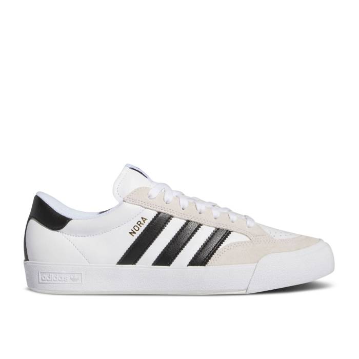 アディダス Adidas 【 Nora 'White Black' Men Cloud White/Core Black/Crystal White 】 靴 メンズ靴 スニーカー メンズ 白色 ホワイト コア 黒色 ブラック