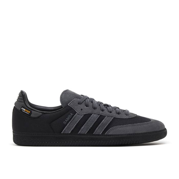 アディダス Adidas 【 Samba Og 'Cordura Pack - Black Grey' Men Core Black/Grey Six/Core Black 】 サンバ 黒色 ブラック 靴 メンズ靴 スニーカー メンズ コア 黒色 ブラック 灰色 グレー