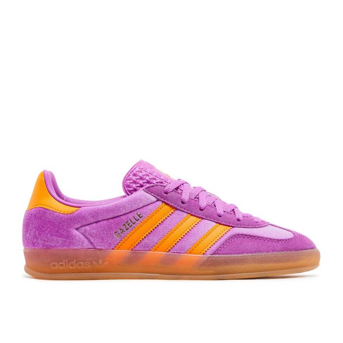 ǥ Adidas  Wmns Gazelle Indoor 'Purple Burst Equipment Orange' Women Purple Burst/Equipment Orange/Gum   С  ǥ ˡ ǥ Purple 硦ѡץ С orange 