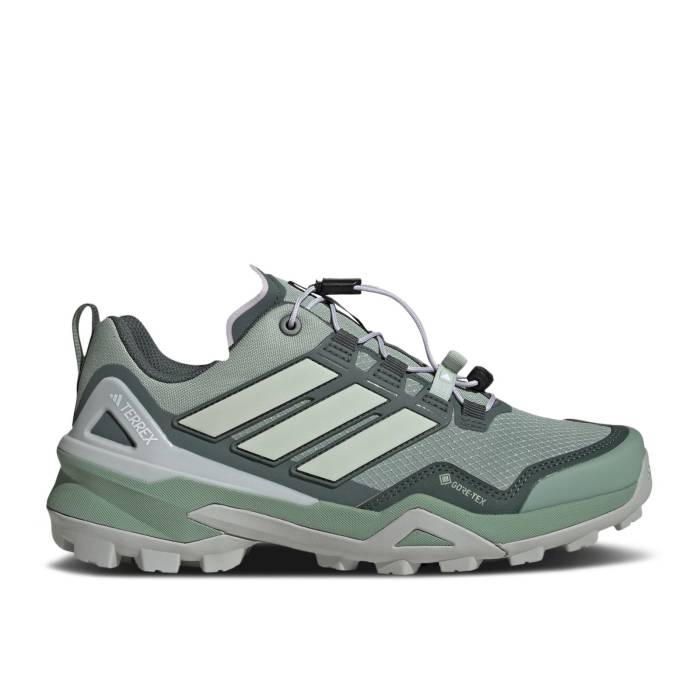 アディダス Adidas 【 Wmns Terrex Skychaser Gore-Tex 'Silver Green' Women Silver Green/Linen Green/Legend Ivy 】 ゴアテックス 靴 レディース靴 スニーカー レディース Silver 銀色・シルバー green 緑・グリーン Legend(4)