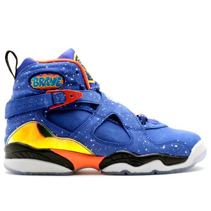 楽天スニケスナイキ　エアジョーダン Air Jordan 【 Jordan 8 Retro Db Gs 'Doernbecher' Youth Hyper Blue/Electro Orange-Black 】 レトロ キッズ ベビー マタニティ キッズファッション 靴 スニーカー ジュニア キッズ 青色 ブ