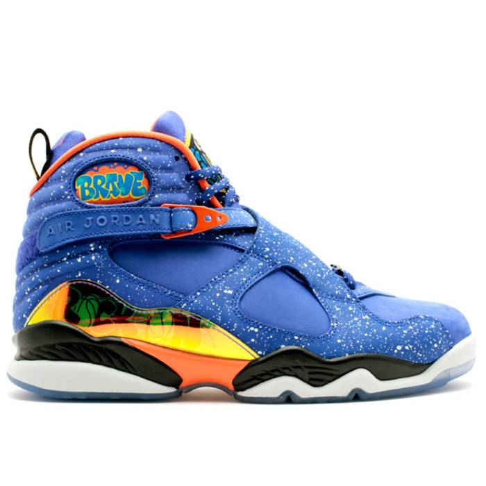 �ʥ������������硼���� Air Jordan �� Jordan 8 Retro Db 'Doernbecher' Men Hyper Blue/Elec Orn...