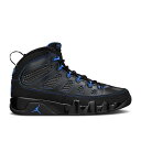 ナイキ エアジョーダン Air Jordan 【 Jordan 9 'Photo Blue' Black Bottom Men Black/Photo Blue 】 黒色 ブラック ズボン ボトムス 靴 メンズ靴 スニーカー メンズ 黒色 ブラック 青色 ブルー