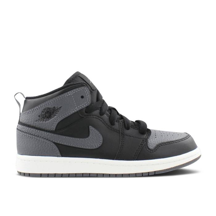 ʥ硼 Air Jordan  Jordan 1 Mid Bp 'Dark Grey' Youth Black/Dark ...