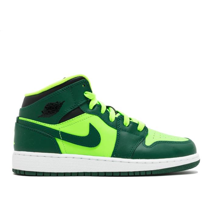 ʥ硼 Air Jordan  Jordan 1 Mid Gs 'Gorge Green' Youth Gorge Gre...