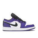 エアジョーダン Air Jordan 【 Jordan 1 Low Gs 'Court Purple' Youth 】 キッズ ベビー マタニティ キッズファッション 靴 スニーカー ジュニア キッズ(4)