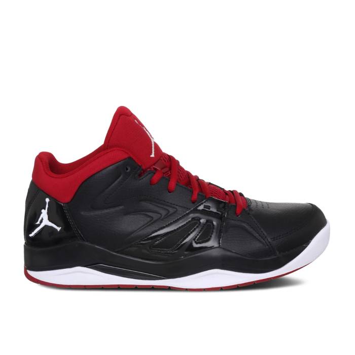 ナイキ　エアジョーダン Air Jordan 【 Jordan Ace 2 'Bred' Men Black/White/Gym Red 】 エース 靴 メンズ靴 スニーカー メンズ 黒色 ブラック 白色 ホワイト Red 赤・レッド
