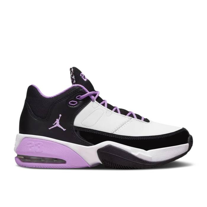 楽天スニケスナイキ　エアジョーダン Air Jordan 【 Jordan Max Aura 3 Gs 'Black Lilac' Youth Black/White/Lilac 】 マックス オーラ キッズ ベビー マタニティ キッズファッション 靴 スニーカー ジュニア キッズ 黒色 ブラ