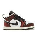 ナイキ エアジョーダン Air Jordan 【 Jordan 1 Mid Se Td 'Wear-Away' Infant Black/White/Sail/...