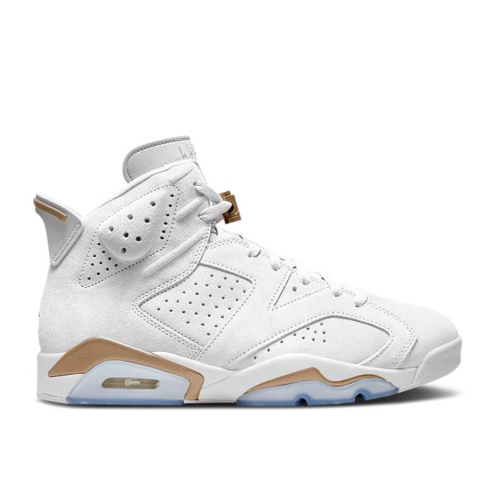 ナイキ エアジョーダン Air Jordan 【 Jordan 6 Retro Craft 'Celestial Gold' Men White/Celesti...