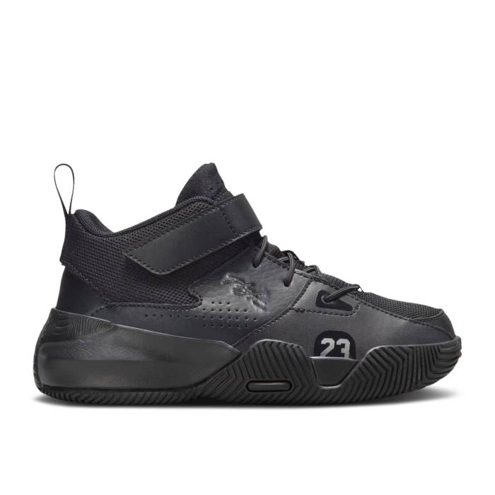 楽天スニケスナイキ　エアジョーダン Air Jordan 【 Jordan Stay Loyal 2 Ps 'Black Metallic Silver' Youth Black/Metallic Silver 】 キッズ ベビー マタニティ キッズファッション 靴 スニーカー ジュニア キッズ 黒色 ブラック