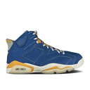 ナイキ エアジョーダン Air Jordan 【 Jordan 6 Retro 'Ucla' Pe Men Signal Blue/Gold/Pale Ivor...