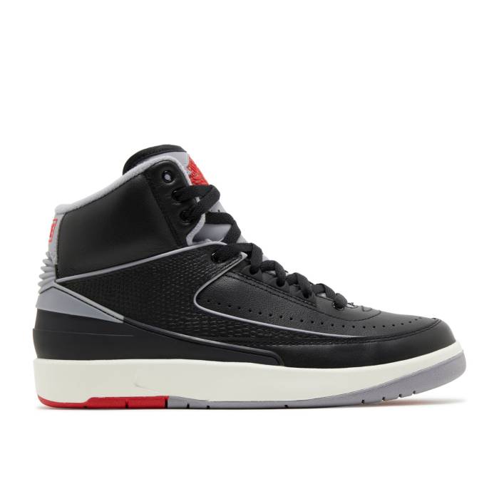 ʥ硼 Air Jordan  Jordan 2 Retro Gs 'Black Cement' Youth Black/...