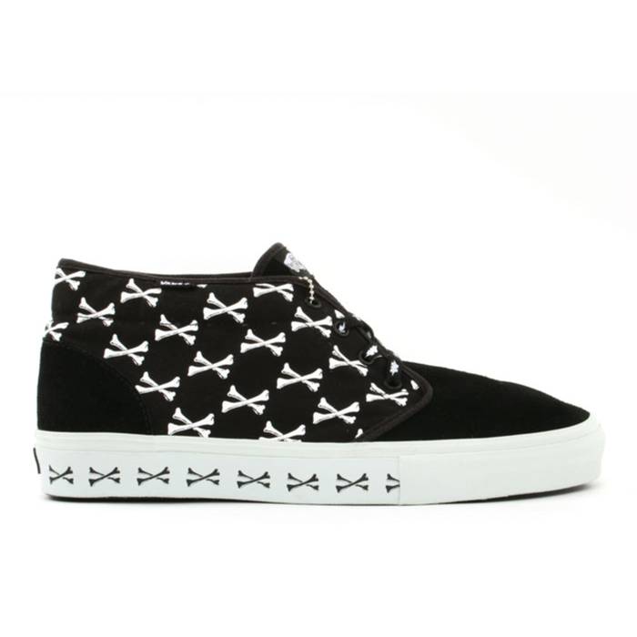 ヴァンズ Vans 【 Chukka S 'Wtaps' Men Black/Wtaps/Bones 】 チャッカ 靴 メンズ靴 スニーカー メンズ 黒色 ブラ...