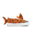 ヴァンズ Vans 【 Slip-On V Toddler 'Tiger Shark' Infant Orange Tiger/True White 】 slip-on スリッポン ベビー 赤ちゃん用 キッズ ベビー マタニティ ベビーファッション 靴 スニーカー ベビー orange 橙・オレン
