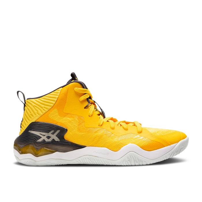 アシックス Asics 【 Nova Surge 'Saffron Yellow' Men Saffron/Graphite Grey 】 靴 メンズ靴 スニーカー メンズ 灰色 グレー