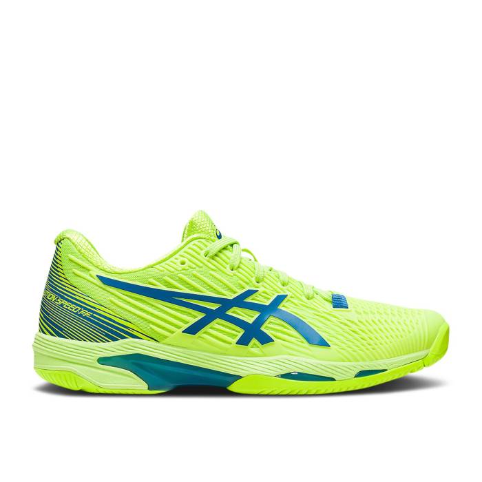 アシックス Asics 【 Wmns Solution Speed Ff 2 'Hazard Green' Women Hazard Green/Reborn Blue 】 Speed スピード 靴 レディース靴 スニーカー レディース green 緑・グリーン 青色 ブルー