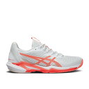 アシックス Asics 【 Wmns Solution Speed Ff 3 'White Sun Coral' Women White/Sun Coral 】 Speed スピード 靴 レディース靴 スニーカー レディース 白色 ホワイト