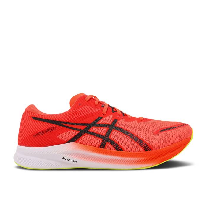 アシックス Asics 【 Hyper Speed 3 Wide 'Sunrise Red' Men Sunrise Red/Black 】 Speed スピード 靴 メンズ靴 スニーカー メンズ Red 赤・レッド 黒色 ブラック