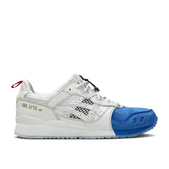 アシックス Asics 【 Mita X Gel Lyte 3 Og 'Trico 2024' Men White/Blue 】 靴 メンズ靴 スニーカー メンズ 白色 ホワイト 青色 ブルー