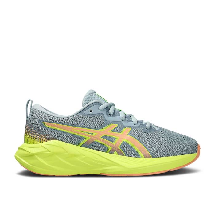 å Asics  Novablast 4 Gs 'Cool Grey Bright Sunstone' Youth Cool Gr...