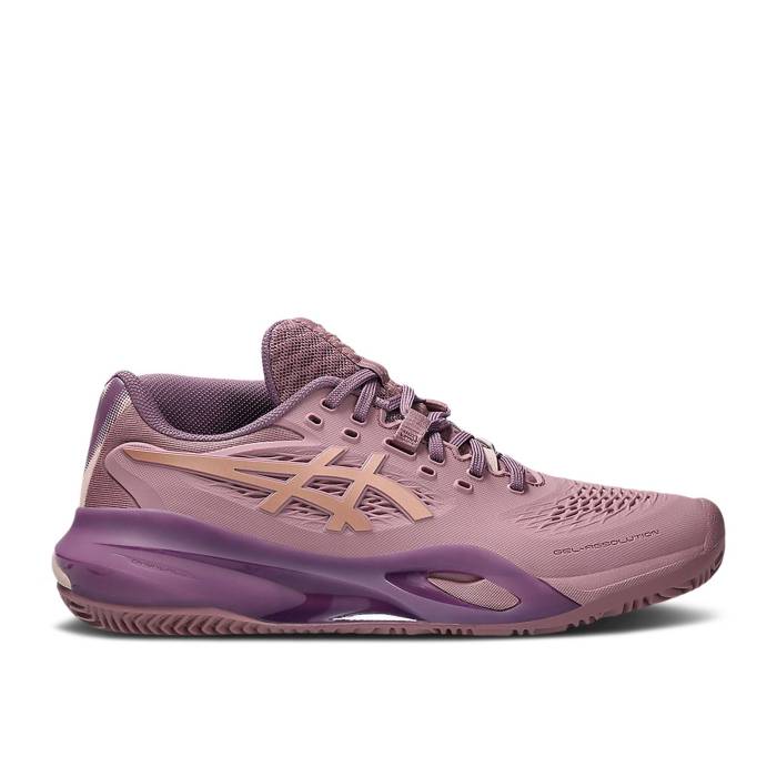 アシックス Asics 【 Wmns Gel Resolution X Padel 'Purple Oxide' Women Purple Oxide/Rose Gold 】 靴 レディース靴 スニーカー レディース Purple 紫・パープル Rose ローズ ゴールド