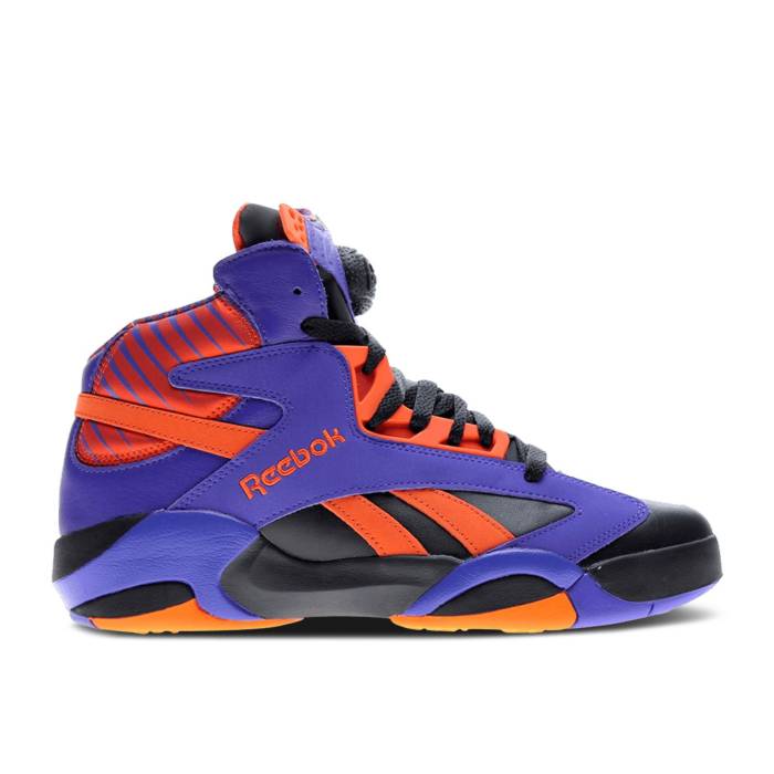 リーボック Reebok 【 Shaq Attaq 'Phoenix Suns' Men Black/Purple/Orange 】 シャック 靴 メンズ靴 スニーカー メンズ 黒色 ブラック Purple 紫・パープル orange 橙・オレンジ