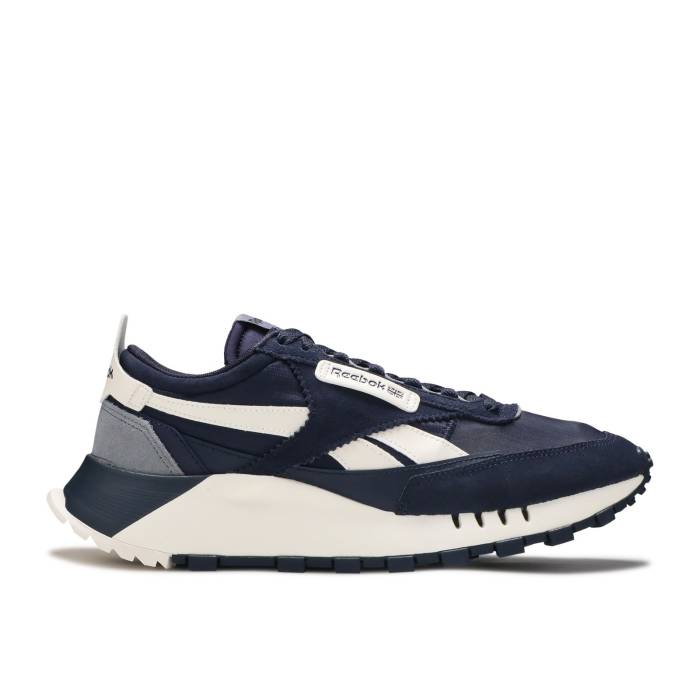 リーボック Reebok 【 Classic Leather Legacy 'Vector Navy' Men Vector Navy/Chalk/Cold Grey 4 】 クラシック レザー legacy レガシー 靴 メンズ靴 スニーカー メンズ 紺色 ネイビー 灰色 グレー
