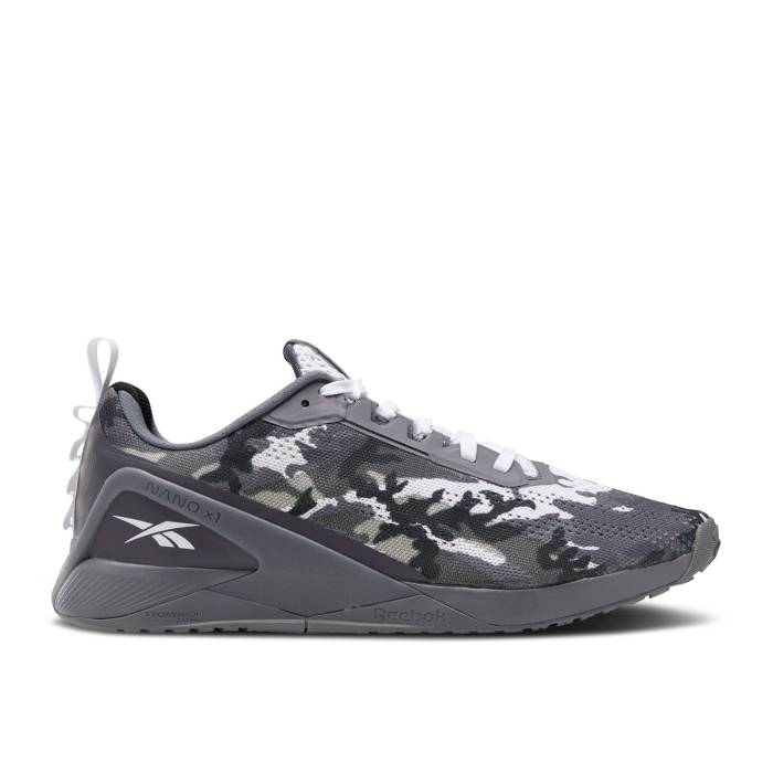 リーボック Reebok 【 Nano X1 'Pure Grey Camo' Men Pure Grey 6/Footwear White/Pure Grey 7 】 ナノ 灰色 グレー 靴 メンズ靴 スニーカー メンズ ピュア 灰色 グレー 白色 ホワイト