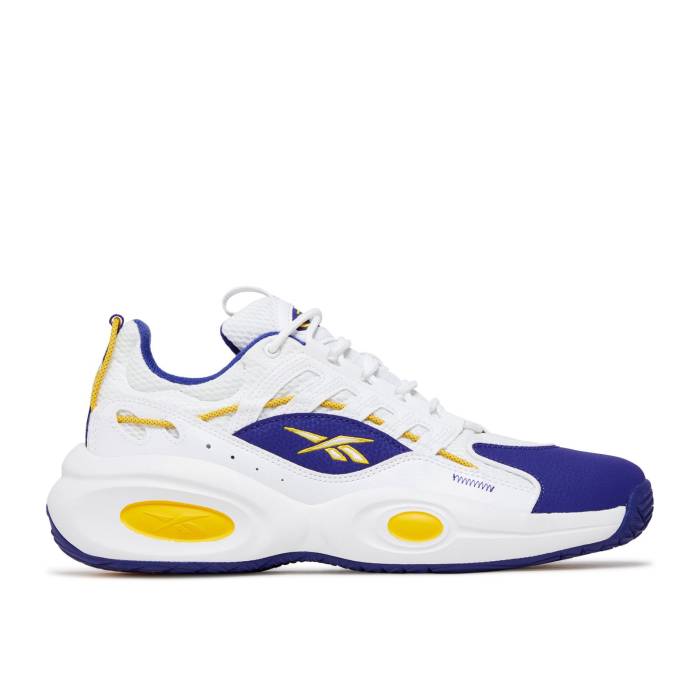リーボック Reebok 【 Solution Mid 'White Purple Gold' Men White 】 ミッド Purple 紫・パープル 靴 メンズ靴 スニーカー メンズ 白色 ホワイト