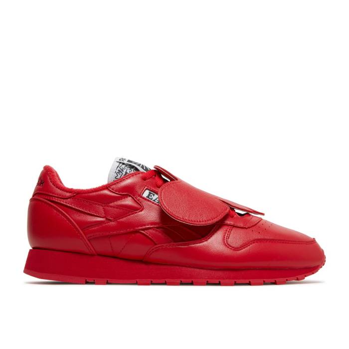 リーボック Reebok 【 Eames Office X Classic Leather 'Eames Elephant - Vector Red' Men Vector Red/Vector Red/Core Black 】 クラシック レザー エレファント 靴 メンズ靴 スニーカー メンズ Red 赤・レッド コア 黒色 ブ
