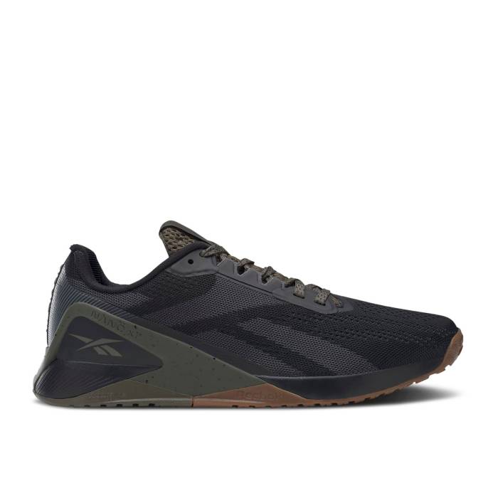 リーボック Reebok 【 Nano X1 'Black Army Green' Men Core Black/Army Green/Pure Grey 7 】 ナノ アーミー 靴 メンズ靴 スニーカー メンズ コア 黒色 ブラック アーミー green 緑・グリーン ピュア 灰色 グレー