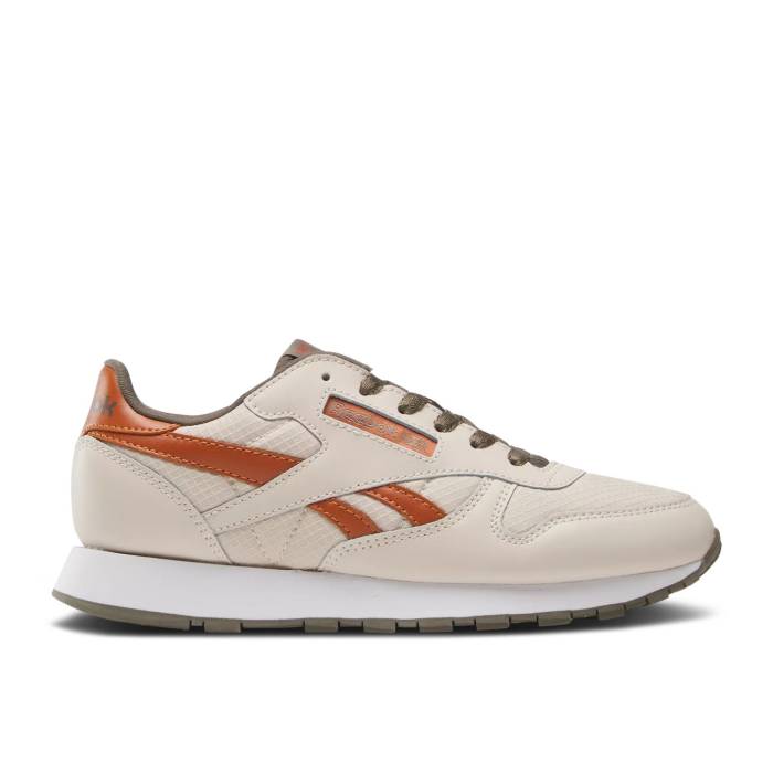 ꡼ܥå Reebok  Classic Leather Big Kid 'Stucco Rich Ginger' Youth Stuc...