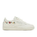 リーボック Reebok 【 Wmns Club C 85 'Embroidered Floral - Bone Vintage Green' Women Bone/Bone/Vintage Green 】 クラブ vintage ビンテージ・ヴィンテージ 靴 レディース靴 スニーカー レディース vintage ビンテージ・